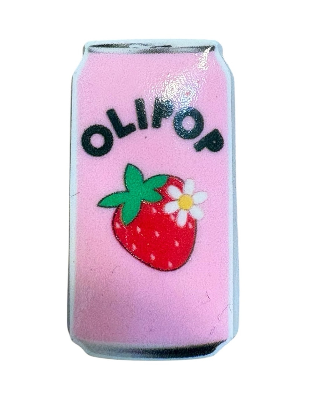 Strawberry Olipop Croc Charm